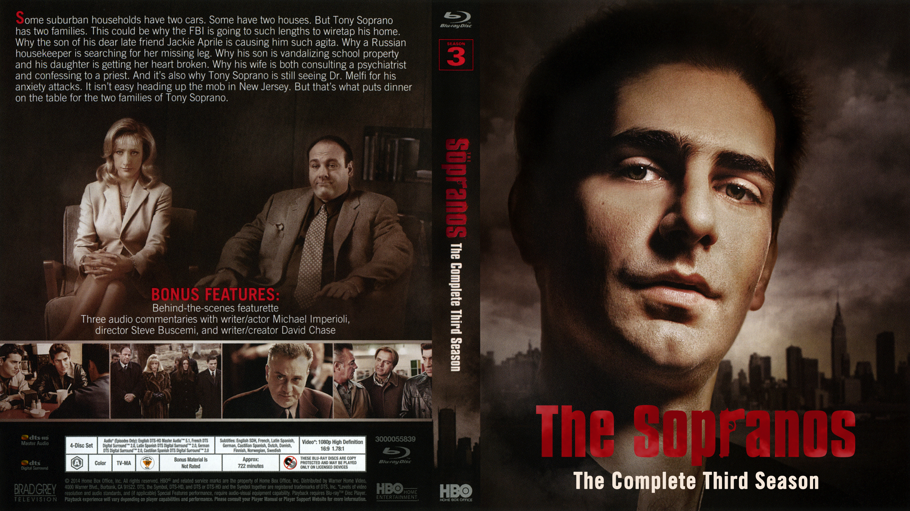 The Sopranos: The Complete Series (Season 1,2,3,4,5